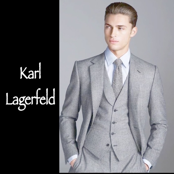 karl lagerfeld suit